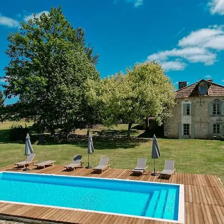 펜션 Barn Conversion, Dordogne La Tour-blanche Sleeps 12 *